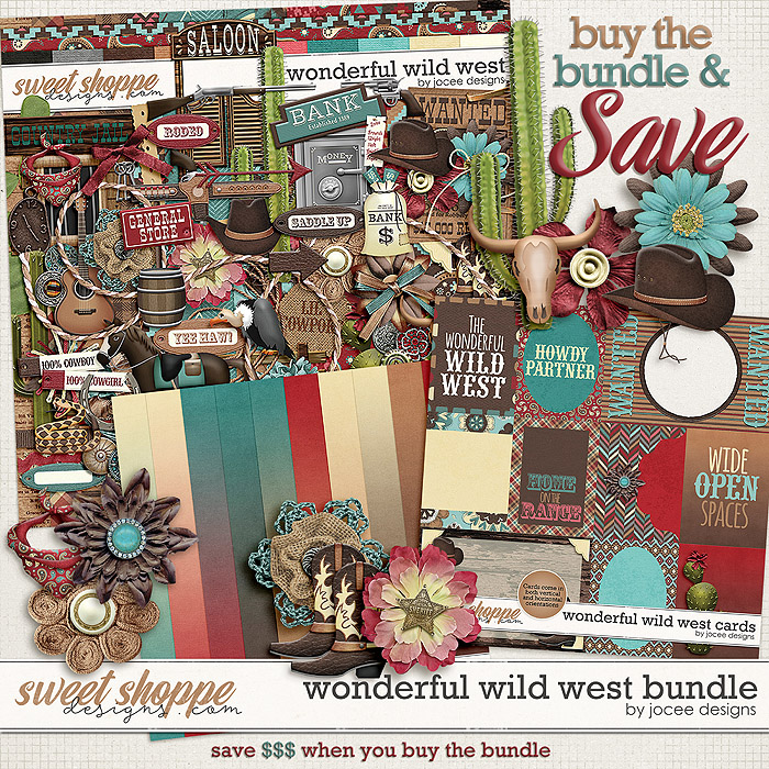 Wonderful Wild West Bundle by JoCee Designs