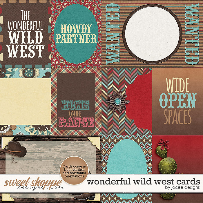 Wonderful Wild West Cards by JoCee Designs