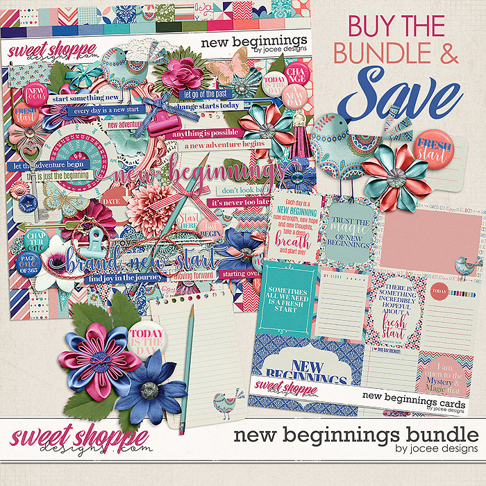 New Beginnings Bundle by JoCee Designs