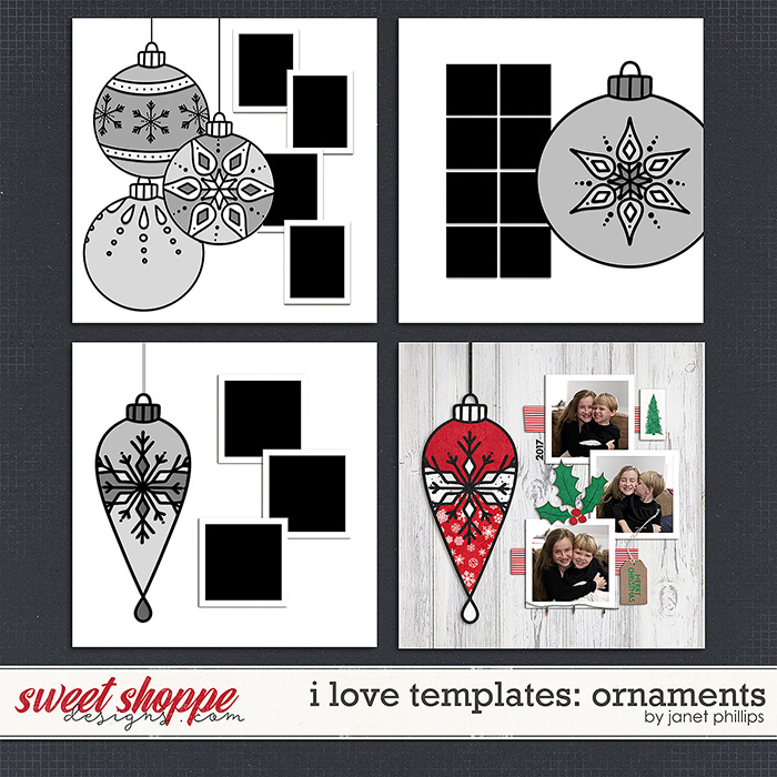 I LOVE TEMPLATES: Ornaments by Janet Phillips I LOVE TEMPLATES: Ornaments by Janet Phillips