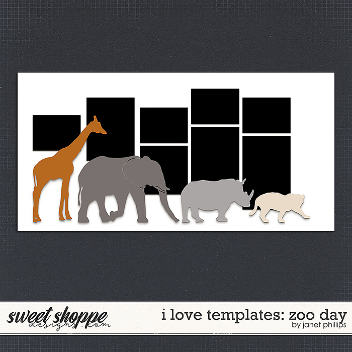I LOVE TEMPLATES: ZOO DAY by Janet Phillips I LOVE TEMPLATES: ZOO DAY by Janet Phillips