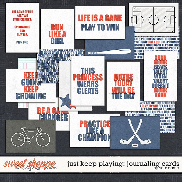 Just Keep Playing Journaling Cards by Janet Phillips Just Keep Playing Journaling Cards by Janet Phillips