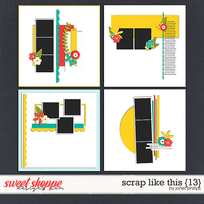 SCRAP LIKE THIS {13} by Janet Phillips