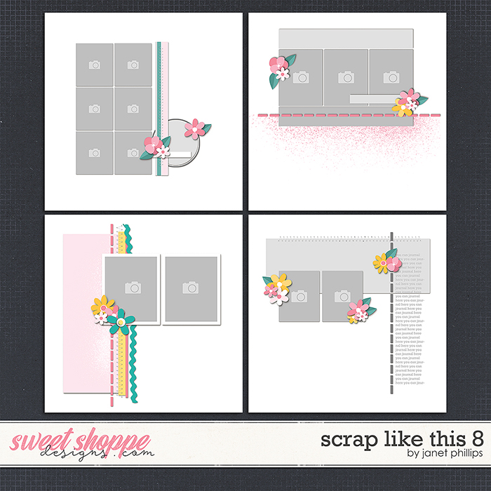 SCRAP LIKE THIS 8 by Janet Phillips SCRAP LIKE THIS 8 by Janet Phillips