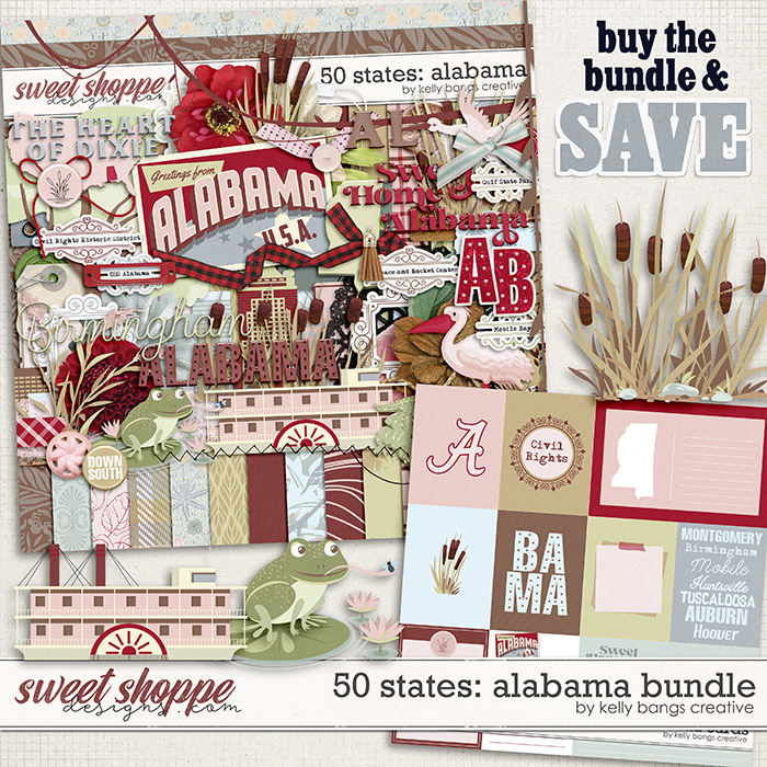 50 States: Alabama Bundle by Kelly Bangs Creative