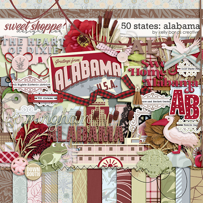 50 States: Alabama by Kelly Bangs Creative