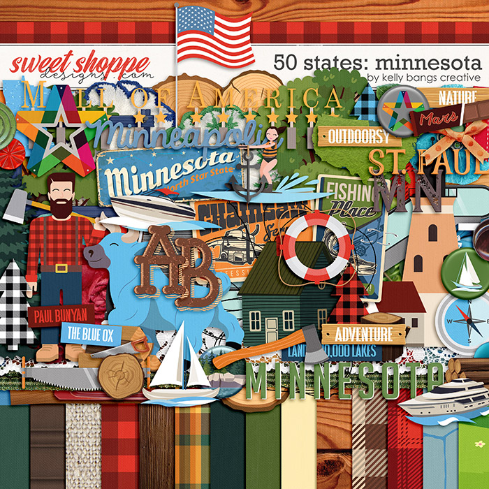50 States: Minnesota by Kelly Bangs Creative