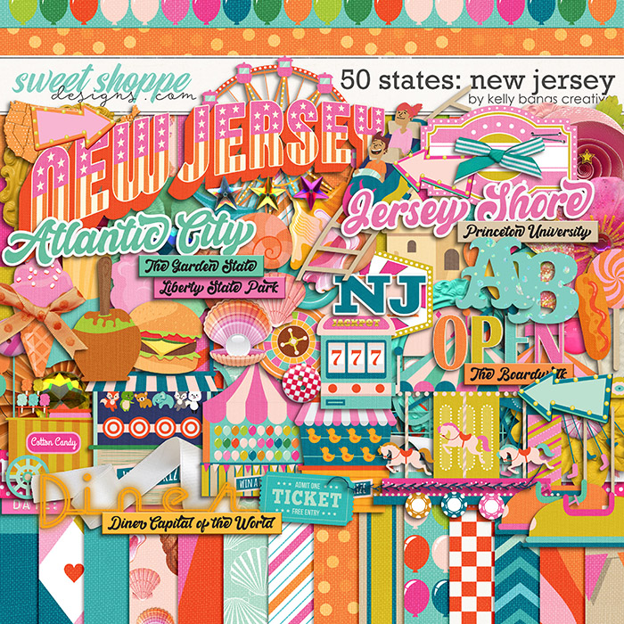50 States: New Jersey by Kelly Bangs Creative