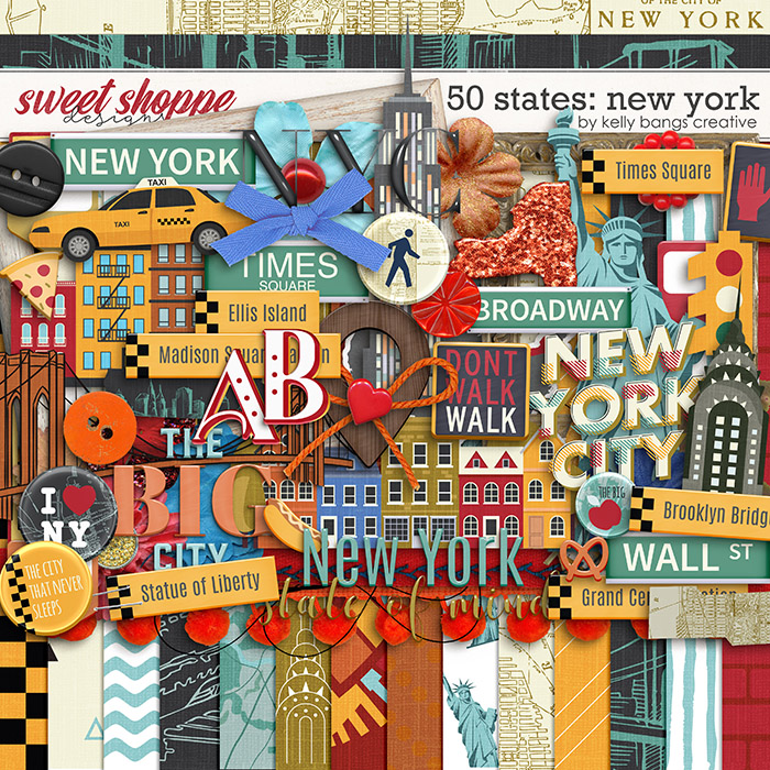 50 States: New York by Kelly Bangs Creative