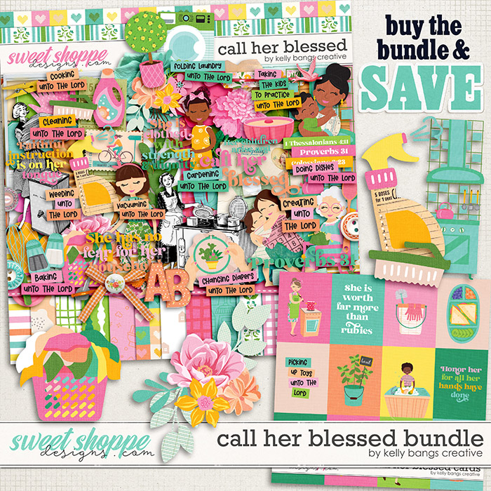 Call Her Blessed Bundle by Kelly Bangs Creative