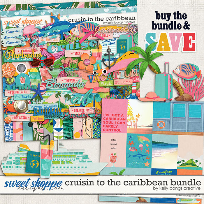 Cruisin to the Caribbean Bundle by Kelly Bangs Creative