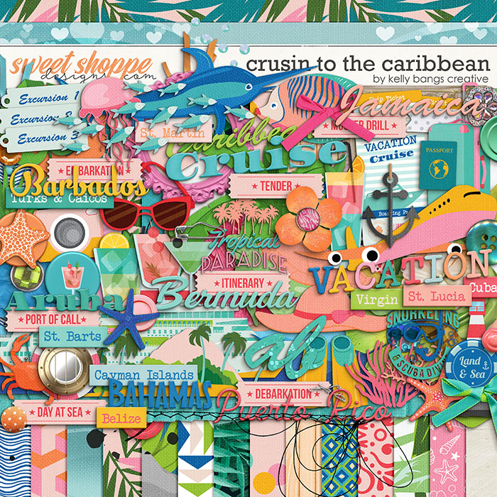Cruisin to the Caribbean by Kelly Bangs Creative