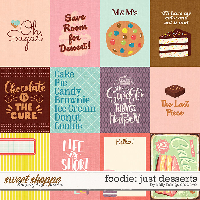 Foodie: Just Desserts Cards by Kelly Bangs Creative