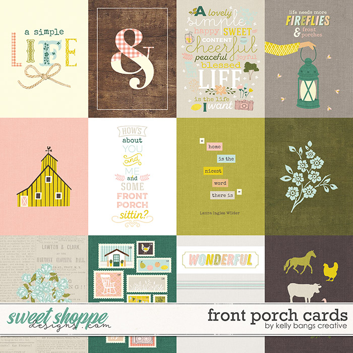 Front Porch Cards by Kelly Bangs Creative
