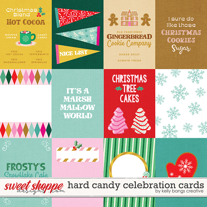 Hard Candy Celebration Cards by Kelly Bangs Creative