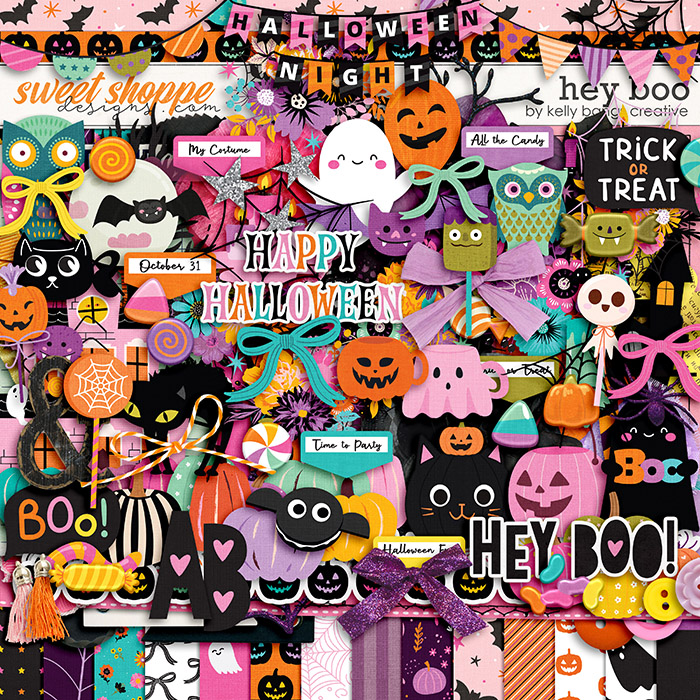 Hey Boo by Kelly Bangs Creative