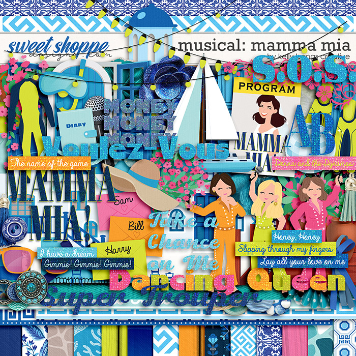 Musicals: Mamma Mia by Kelly Bangs Creative