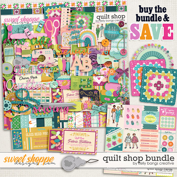 Quilt Shop Bundle by Kelly Bangs Creative