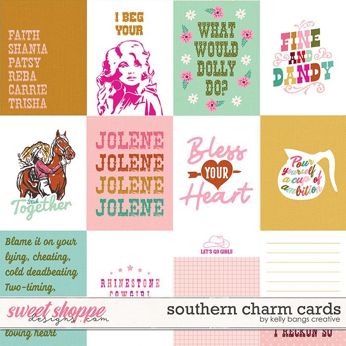 Southern Charm Cards by Kelly Bangs Creative