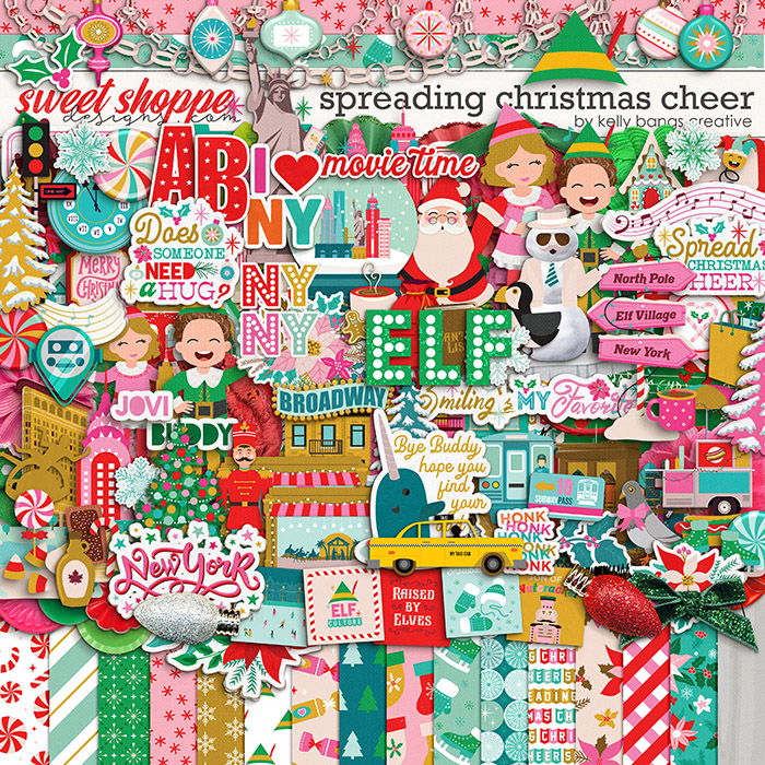 Spreading Christmas Cheer by Kelly Bangs Creative