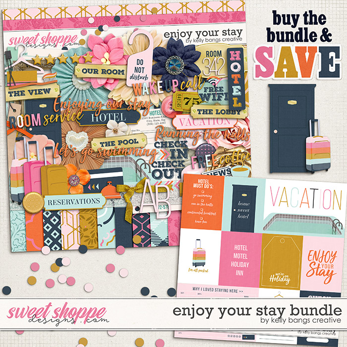 Enjoy Your Stay Bundle by Kelly Bangs Creative