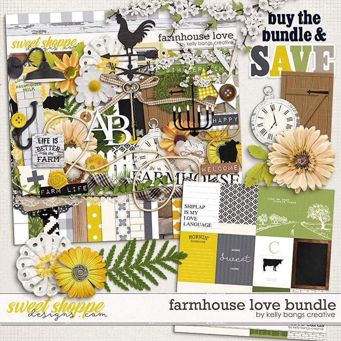 Farmhouse Love Bundle by Kelly Bangs Creative