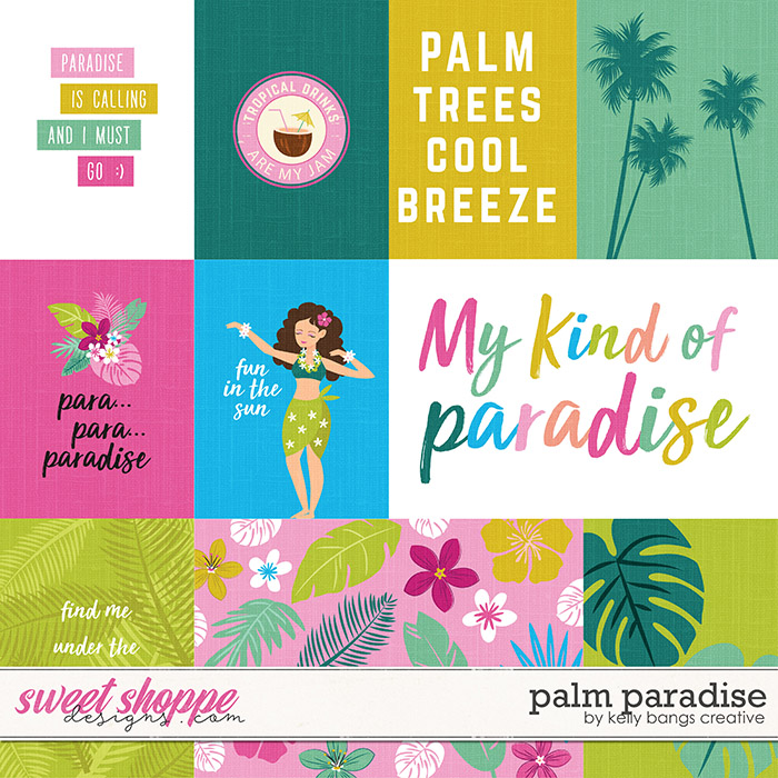 Palm Paradise Cards by Kelly Bangs Creative