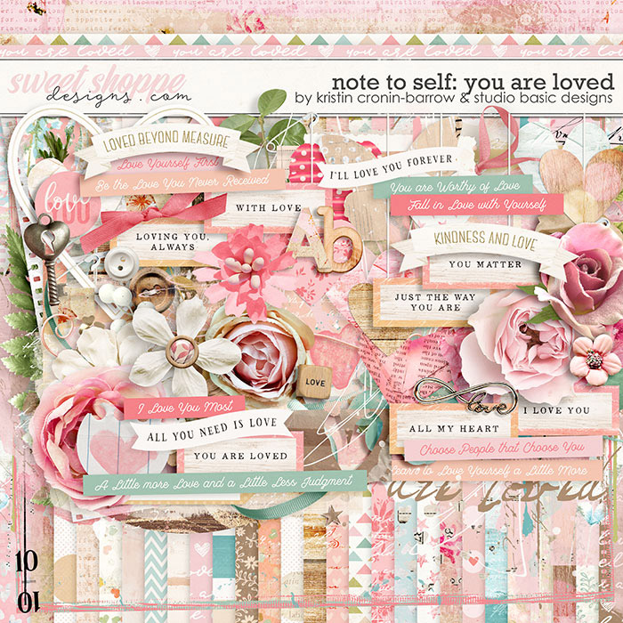 Note To Self: You Are Loved Kit by Kristin Cronin-Barrow & Studio Basic