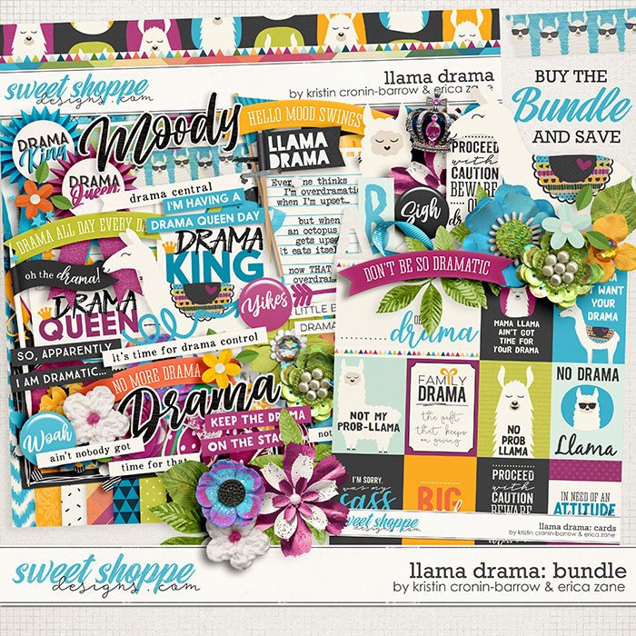 Llama Drama Bundle by Kristin Cronin-Barrow & Erica Zane