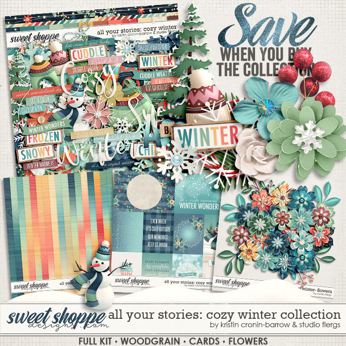 All Your Stories: COZY WINTER- Collection by Kristin Cronin-Barrow & Studio Flergs