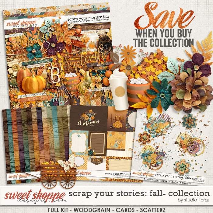 Scrap Your Stories: Fall- BUNDLE by Studio Flergs & Kristin Cronin-Barrow