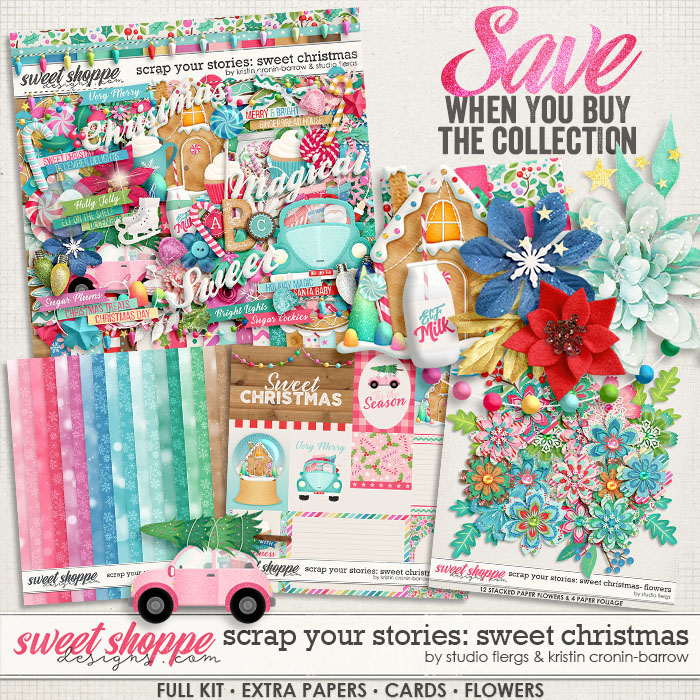 Scrap Your Stories: Sweet Christmas- COLLECTION by Studio Flergs & Kristin Cronin-Barrow