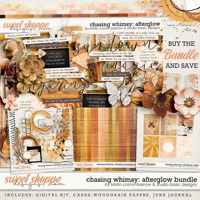 Chasing Whimsy: Afterglow Bundle by Kristin Cronin-Barrow and Studio Basic Designs