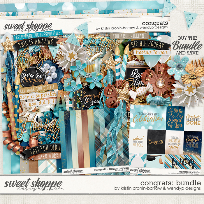 Congrats - Bundle by Kristin Cronin-Barrow & WendyP Designs