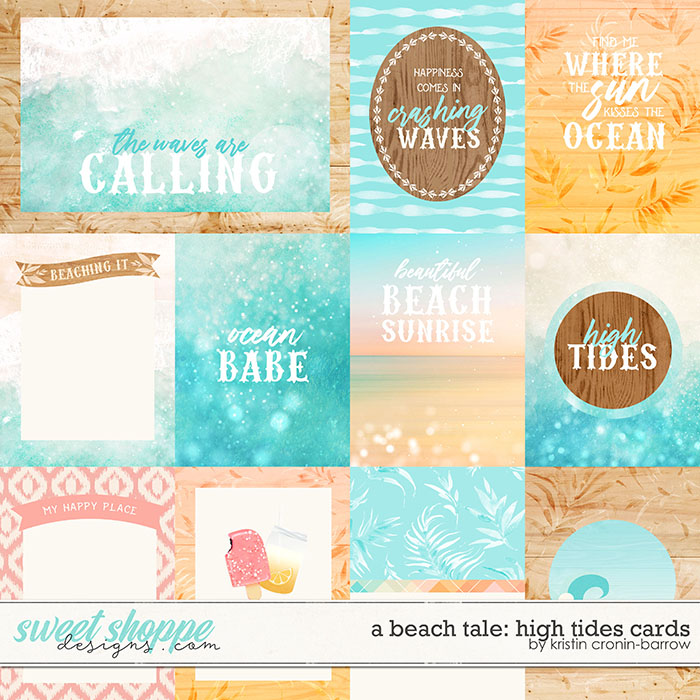 A Beach Tale: High Tides Cards by Kristin Cronin-Barrow