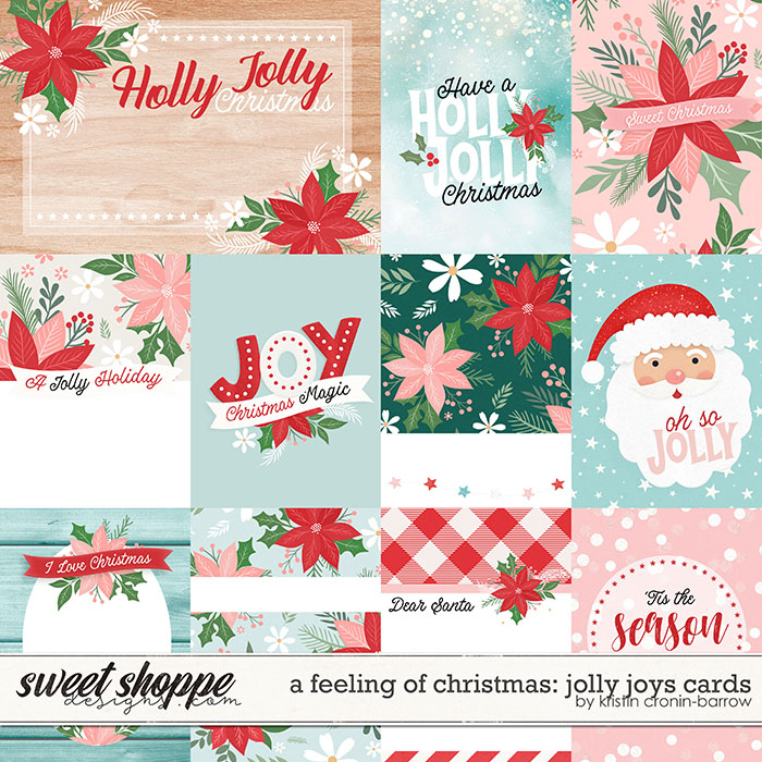 A feeling of Christmas: Jolly Joys Cards by Kristin Cronin-Barrow. 