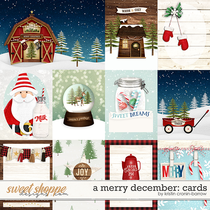 A Merry December: Cards by Kristin Cronin-Barrow