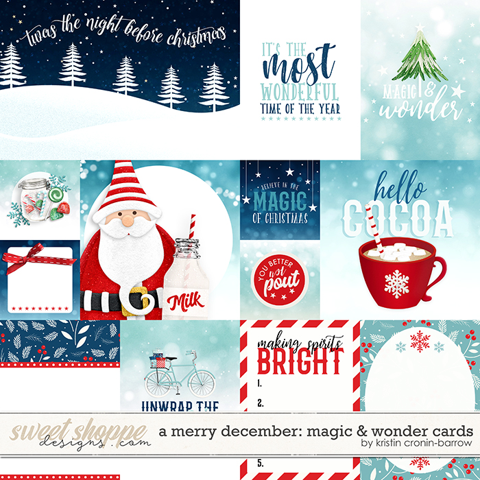 A Merry December: Magic & Wonder Cards by Kristin Cronin-Barrow A Merry December: Magic & Wonder Cards by Kristin Cronin-Barrow