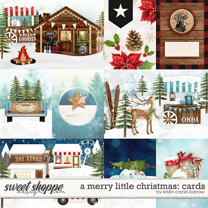 A Merry Little Christmas: Cards by Kristin Cronin-Barrow