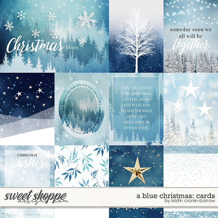 A Blue Christmas: Cards by Kristin Cronin-Barrow A Blue Christmas: Cards by Kristin Cronin-Barrow