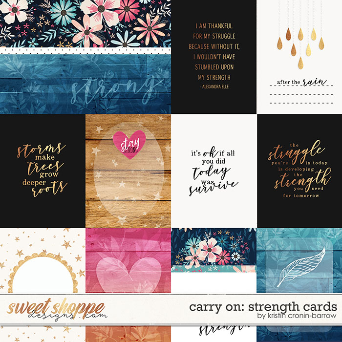 Carry On: Strength Cards by Kristin Cronin-Barrow 