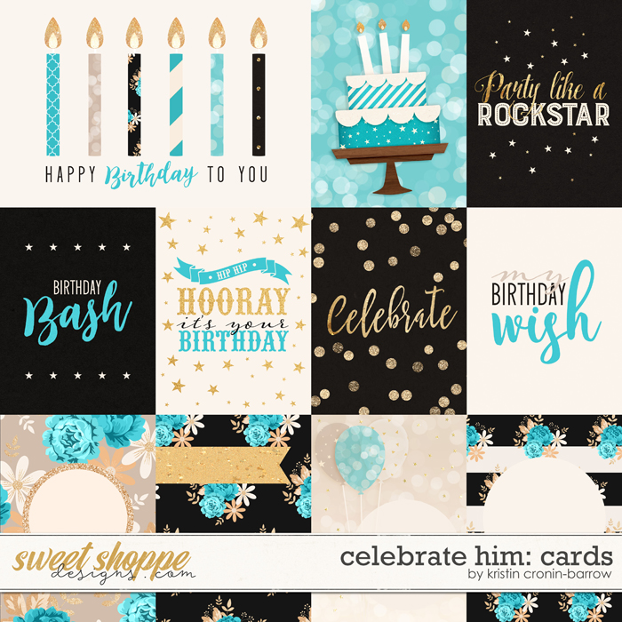 Celebrate: Him Cards by Kristin Cronin-Barrow Celebrate: Him Cards by Kristin Cronin-Barrow