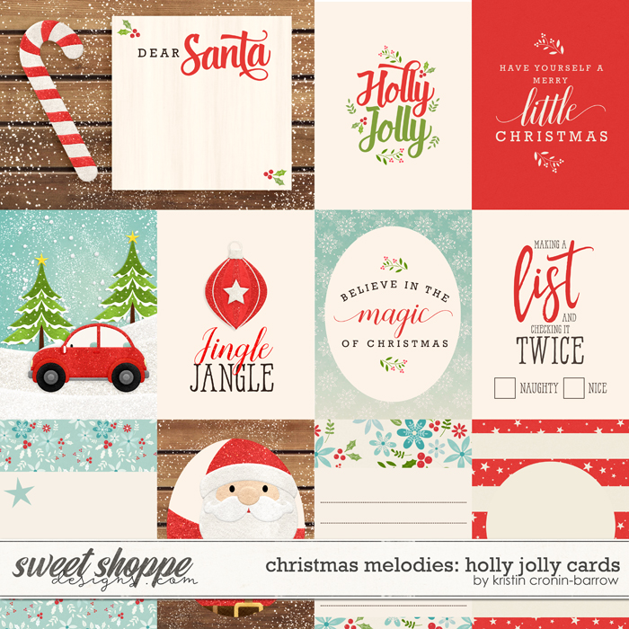 Christmas Melodies: Holly Jolly Cards by Kristin Cronin-Barrow