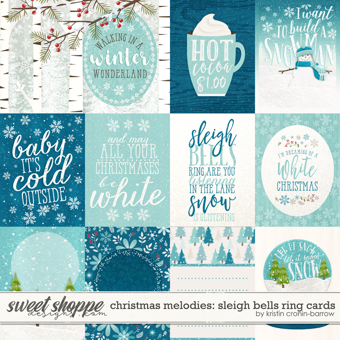Christmas Melodies: Sleigh Bells Ring Cards by Kristin Cronin-Barrow Christmas Melodies: Sleigh Bells Ring Cards by Kristin Cronin-Barrow