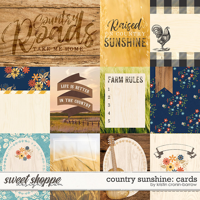 Country Sunshine: Cards by Kristin Cronin-Barrow