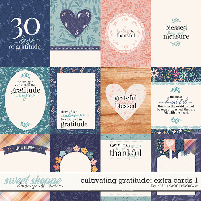 Cultivating Gratitude: extra cards 1 by Kristin Cronin-Barrow Cultivating Gratitude: extra cards 1 by Kristin Cronin-Barrow