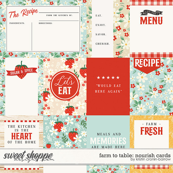 Farm to Table: Nourish cards by Kristin Cronin-Barrow