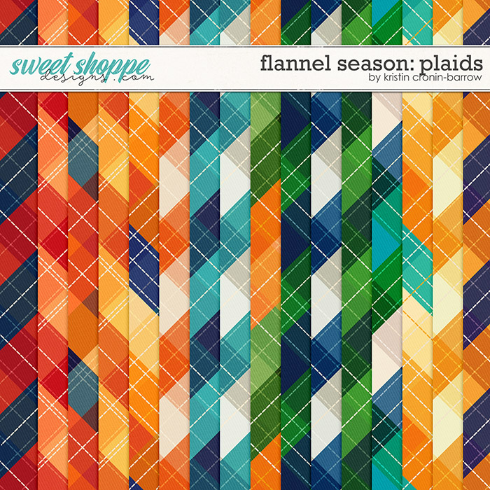 Flannel Season: Plaid Papers by Kristin Cronin-Barrow Flannel Season: Plaid Papers by Kristin Cronin-Barrow