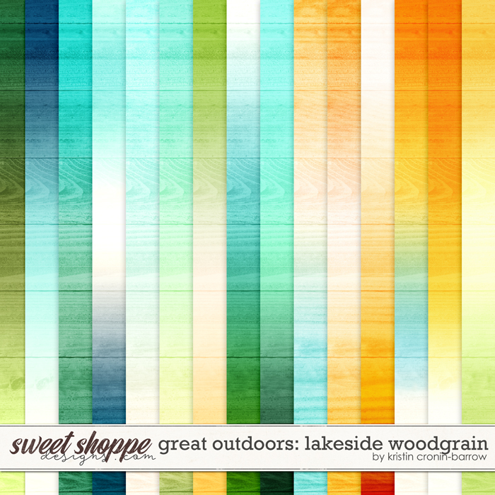 Great Outdoors: Lakeside Woodgrain by Kristin Cronin-Barrow