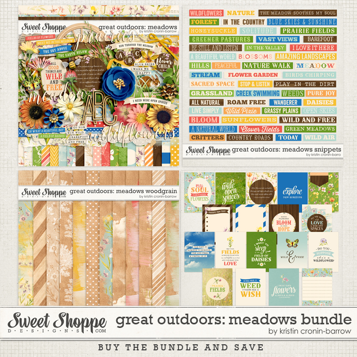 Great Outdoors: Meadows Bundle by Kristin Cronin-Barrow